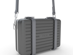 Dior and rimowa clutch shoulder black Modelo 3D