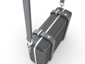 Dior and rimowa clutch shoulder black Modelo 3D