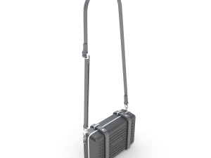Dior and rimowa clutch shoulder black Modelo 3D