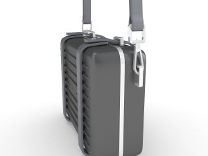 Dior and rimowa clutch shoulder black Modelo 3D