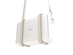 Dior and rimowa clutch shoulder gray Modelo 3D