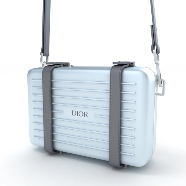 dior and rimowa clutch shoulder collection 3D in 3DExport