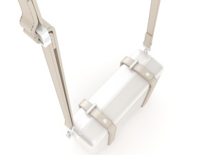Dior and rimowa clutch shoulder collection 3D 모델