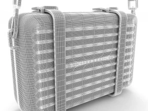 Dior and rimowa clutch shoulder collection 3D Model