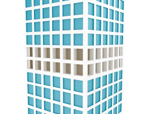 432 park avenue 3D मॉडल
