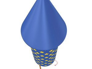 Firework rocket 2 3D 모델