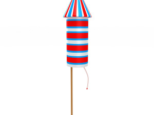 Firework rocket collection 3D 모델