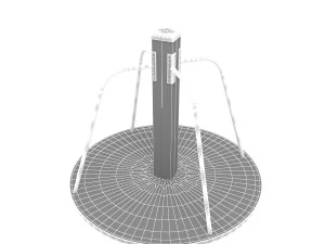 Lappset carousel 3D Model