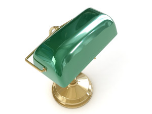 Banker Lamp 3D Model