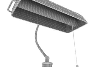 Banker Lamp 3D Model
