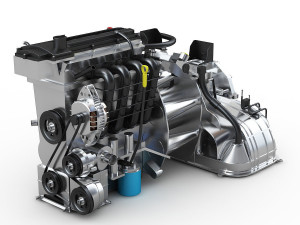 Car Engine 3D Model