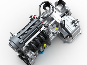 Car Engine 3D 모델