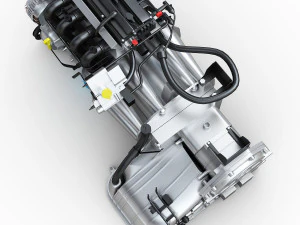 Car Engine 3D Model