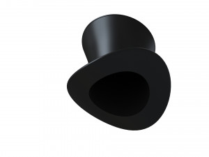 Cartoon Cilinder Hat 3D Модель
