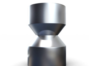 CB2 Silo Side Table Model 3D