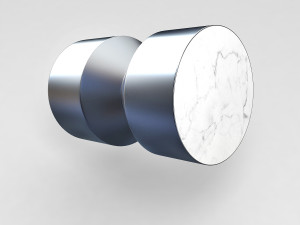 CB2 Silo Side Table Model 3D