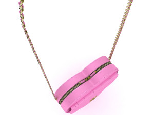 Chanel Heart Bag Blue Pink 3D 模型