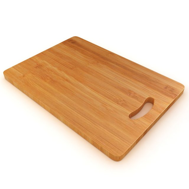 Chopping Board Modello 3D .c4d .max .obj .3ds .fbx .stl .blend 