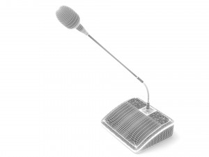 Conference System Microphone 3D 模型