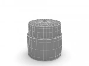 Cosmetic Containers for Mockup 2 3D Model