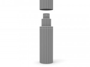 Cosmetic Containers for Mockup 6 3D 모델