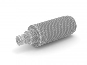 Cosmetic Containers for Mockup 7 3D Model