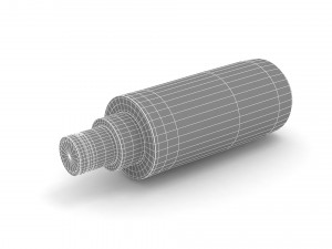 Cosmetic Containers for Mockup 7 3D Model
