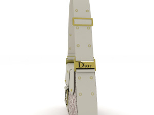 Dior Street Chic bag Cream Red 3D-Modell
