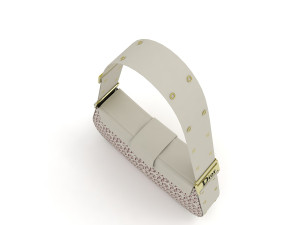 Dior Street Chic bag Cream Red 3D-Modell