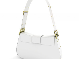 Dior Street Chic bag White Leather 3D-Modell