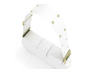 Dior Street Chic bag White Leather 3D-Modell