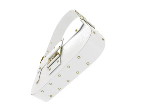 Dior Street Chic bag White Leather 3D-Modell