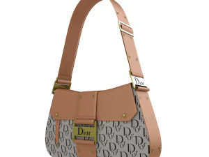 Dior Street Chic bag Collection 3D Model