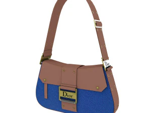 Dior Street Chic bag Collection 3D Model