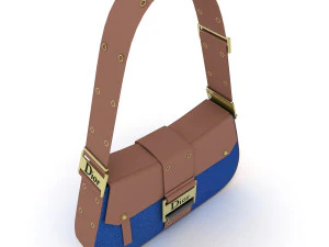 Dior Street Chic bag Collection 3D Model