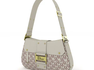 Dior Street Chic bag Collection 3D Model