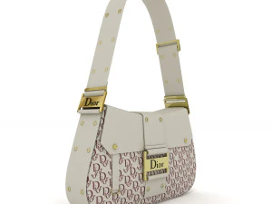 Dior Street Chic bag Collection 3D Model