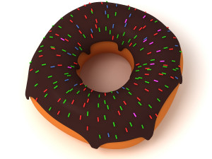 Donut 3D Model