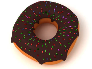 Donut 3D Model