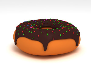 Donut 3D Model