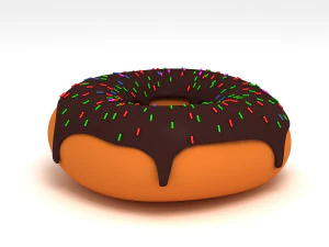 Donut 3D Model