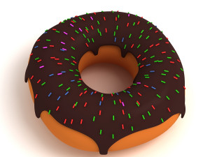 Donut 3D Model
