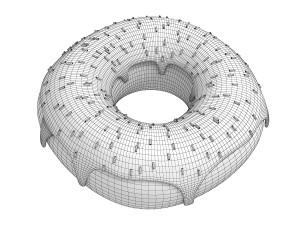 Donut 3D Model