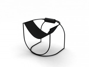 Living Divani Lemni Armchair Model 3D