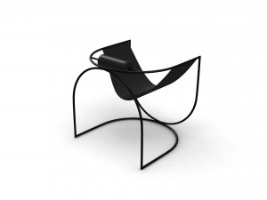 Living Divani Lemni Armchair Modello 3D