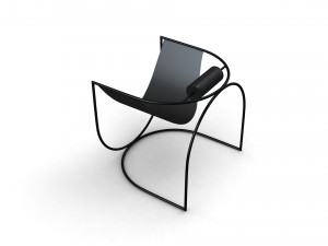 Living Divani Lemni Armchair Modello 3D