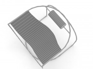Living Divani Lemni Armchair Modello 3D