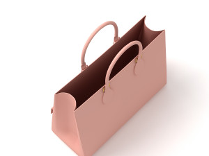 Louis Vuitton Lockme PM Tote Bag Pink Model 3D