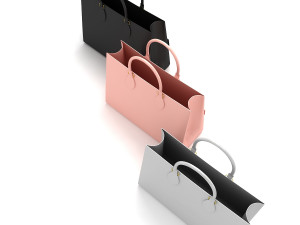 Louis Vuitton Lockme PM Tote Bag Collection 3D मॉडल