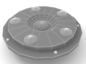 Trof&eacute;u Meisterschale Bundesliga Modelo 3D